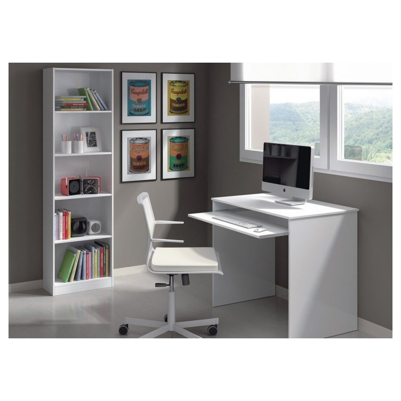 MESA DE ORDENADOR IPLAY COLOR BLANCO