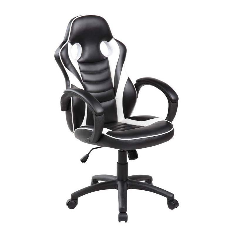 SILLA OFICINA SOF14 NEGRO/BLANCO