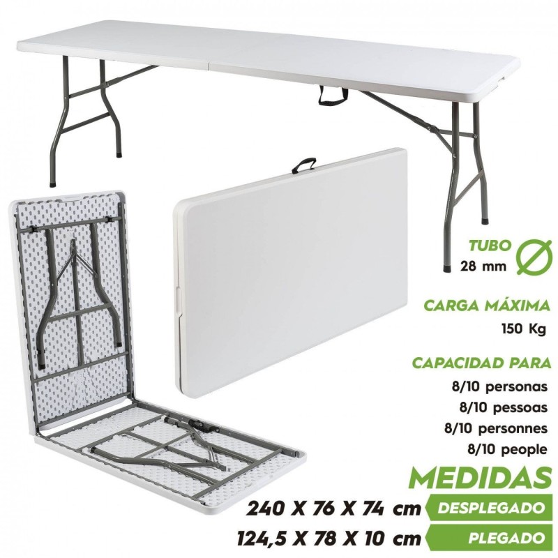 MESA MALETA 240CM